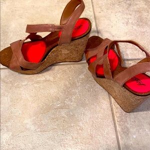 Lucky Brand wedge sandals